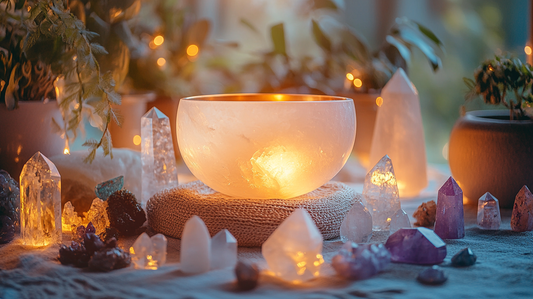 Do singing bowls cleanse crystals?