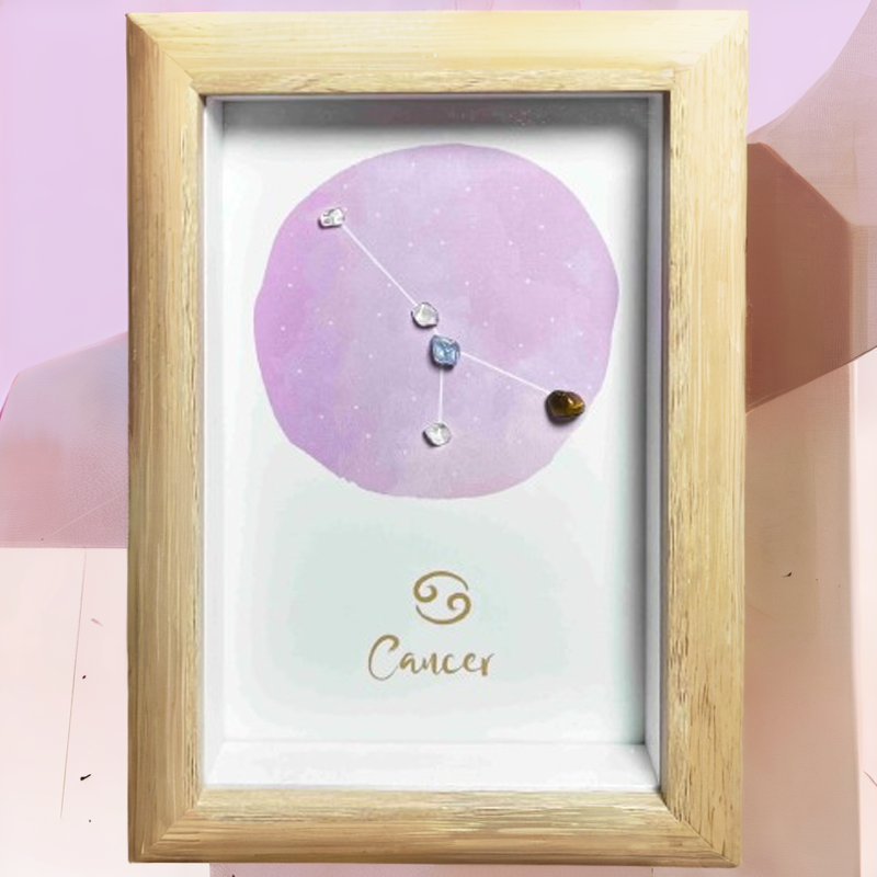 Cancer Constellation Crystal Art