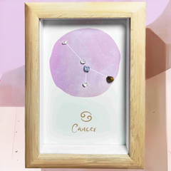 Cancer Constellation Crystal Art