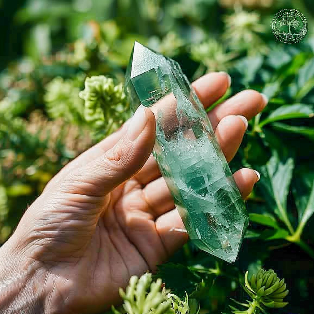 Chakra Balance Fluorite Wand