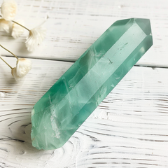 Chakra Balance Fluorite Wand