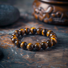 Courageous Spirit Tiger Eye Bracelet