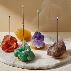 Crystal Serenity Incense Holders