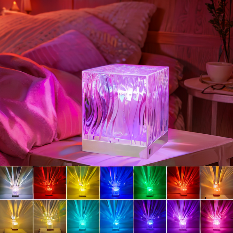 Crystal Aurora Lamp