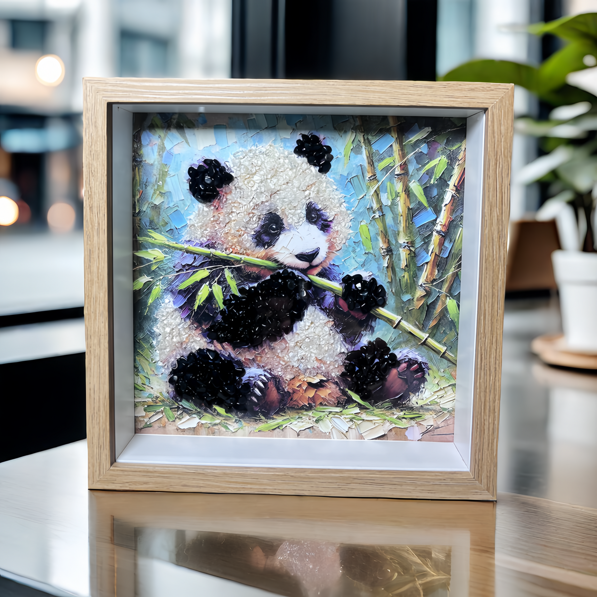 Crystal Panda Art