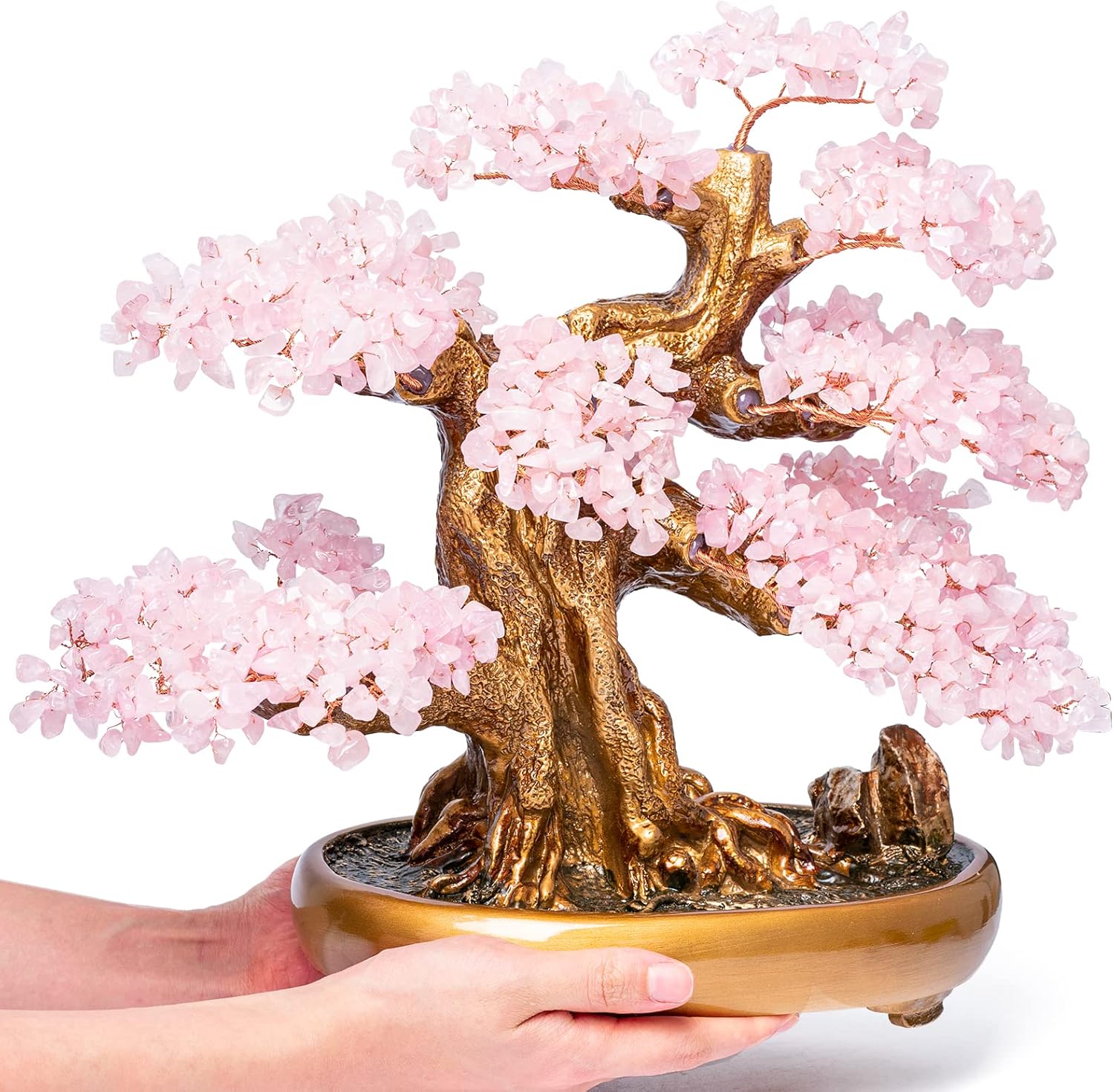 Feng Shui Rose Quartz Tree of Love and Harmony