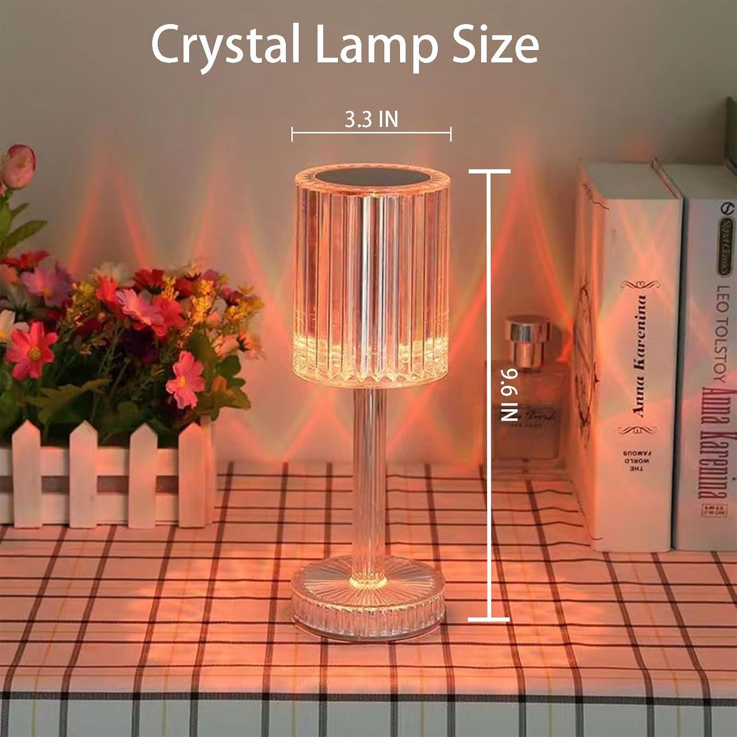 Gaia's Tears LED Crystal Table Lamp