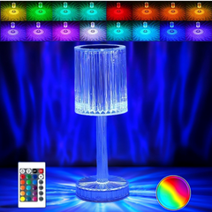 Gaia's Tears LED Crystal Table Lamp