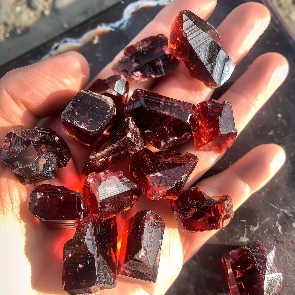 Garnet Healing Stones