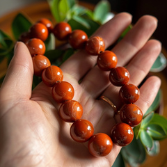 Heart's Resilience Red Jasper Bracelet