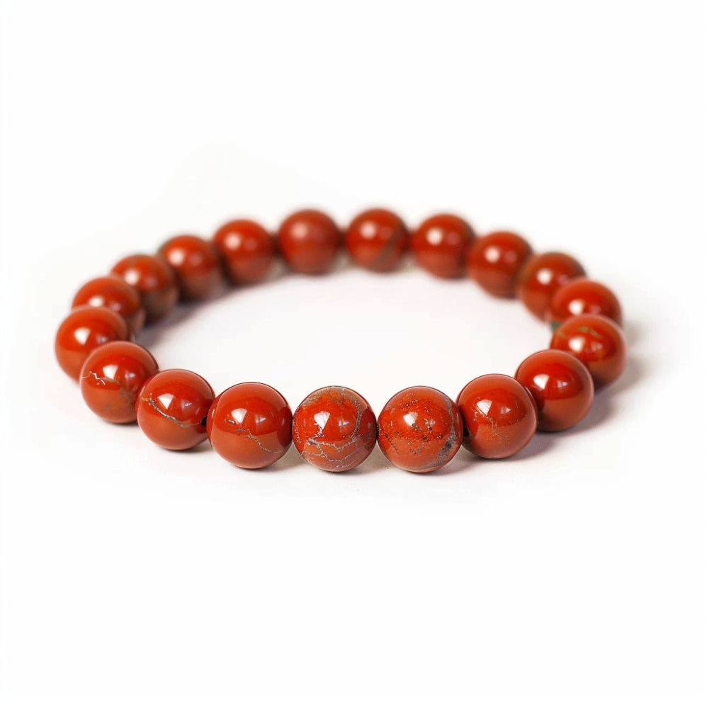 Heart's Resilience Red Jasper Bracelet