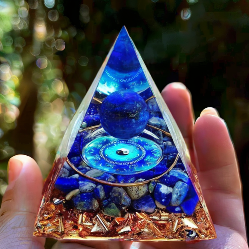 Infinite Wisdom Lapis Orgonite