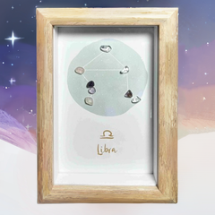 Libra Constellation Crystal Art