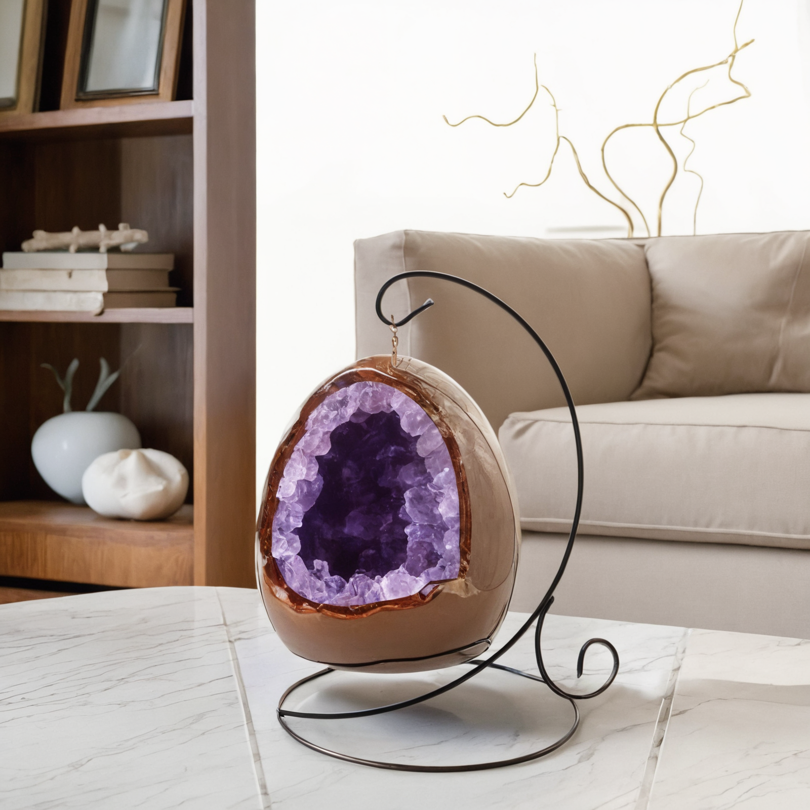 Mystic Geode Lamp