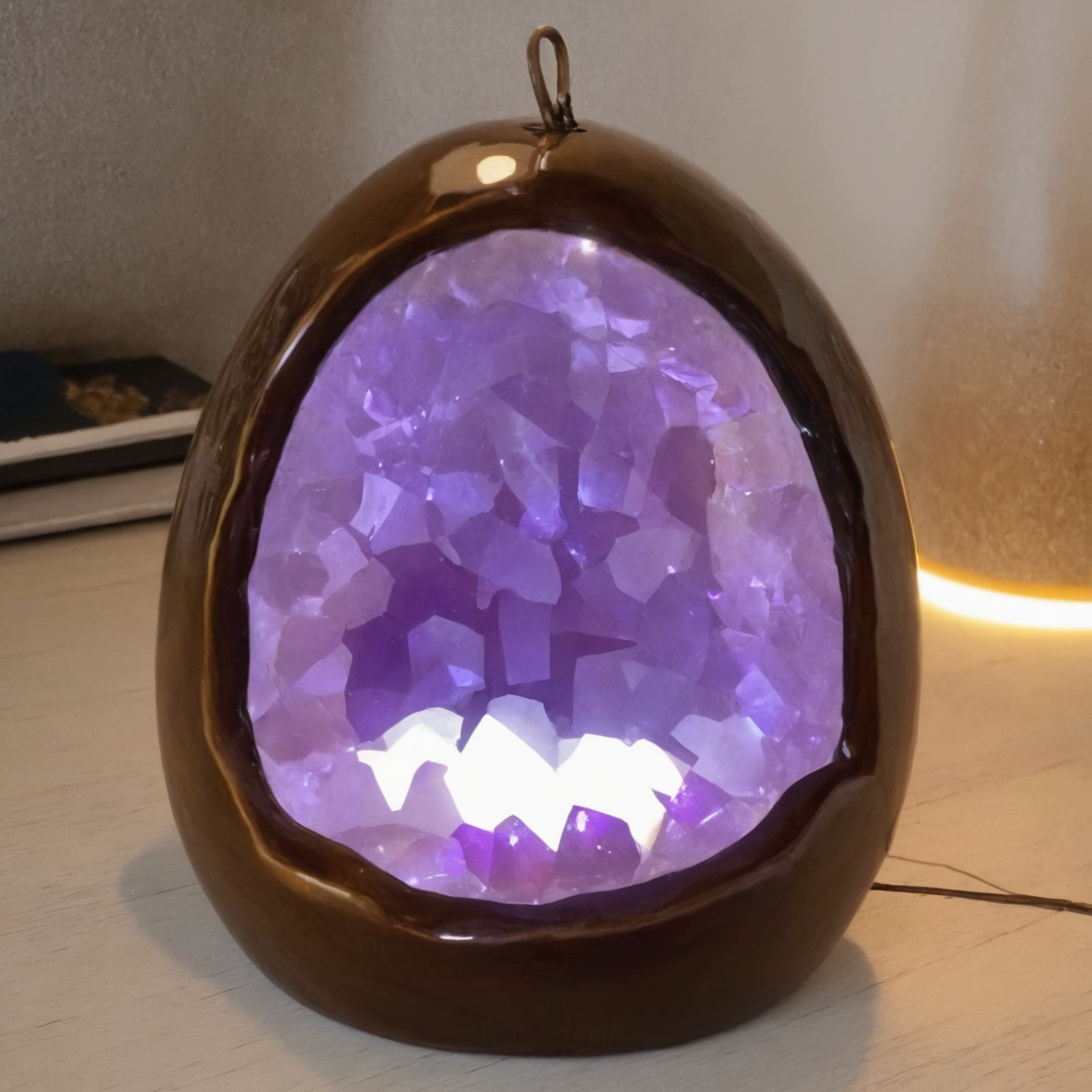 Mystic Geode Lamp