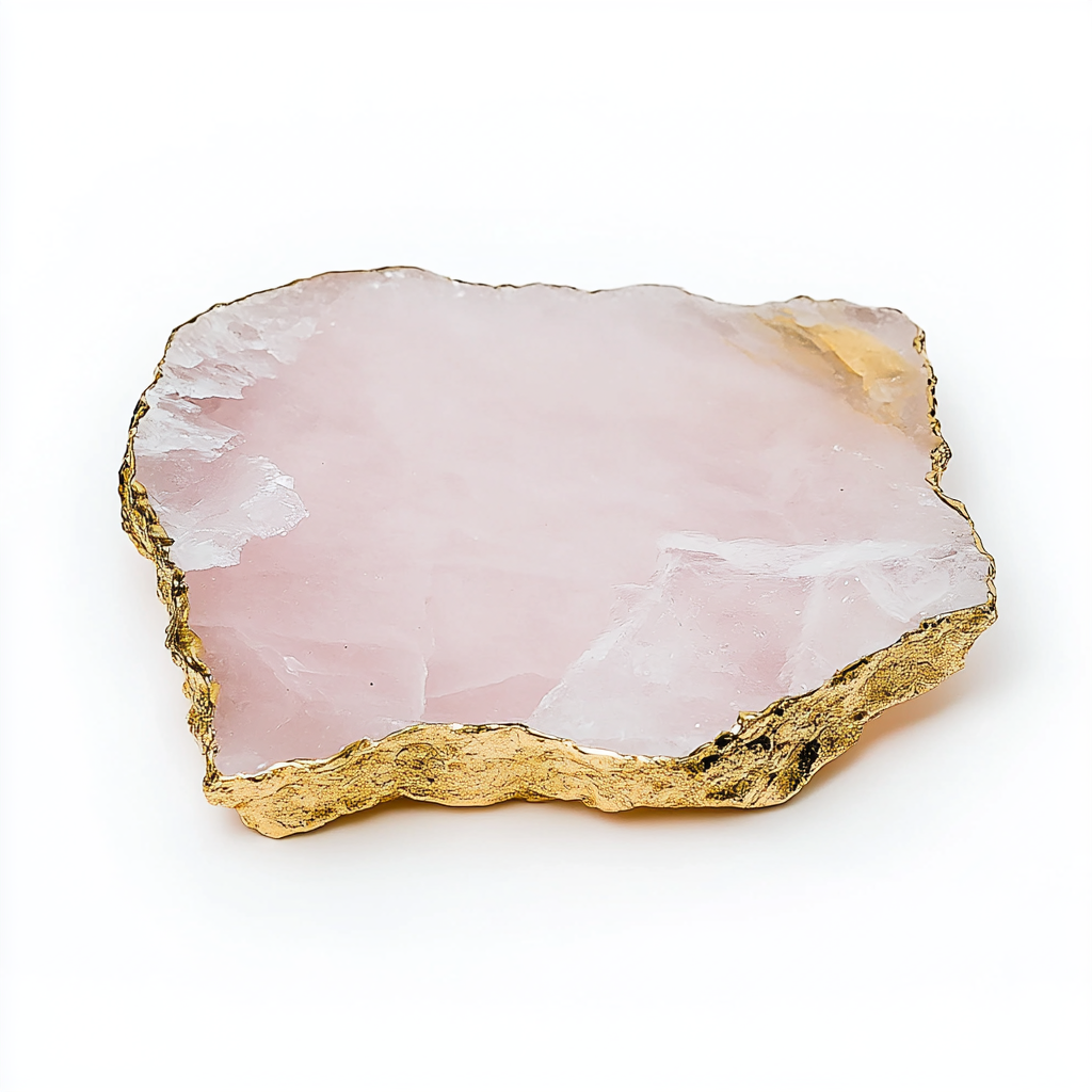 Pink Quartz Elegance Coasters