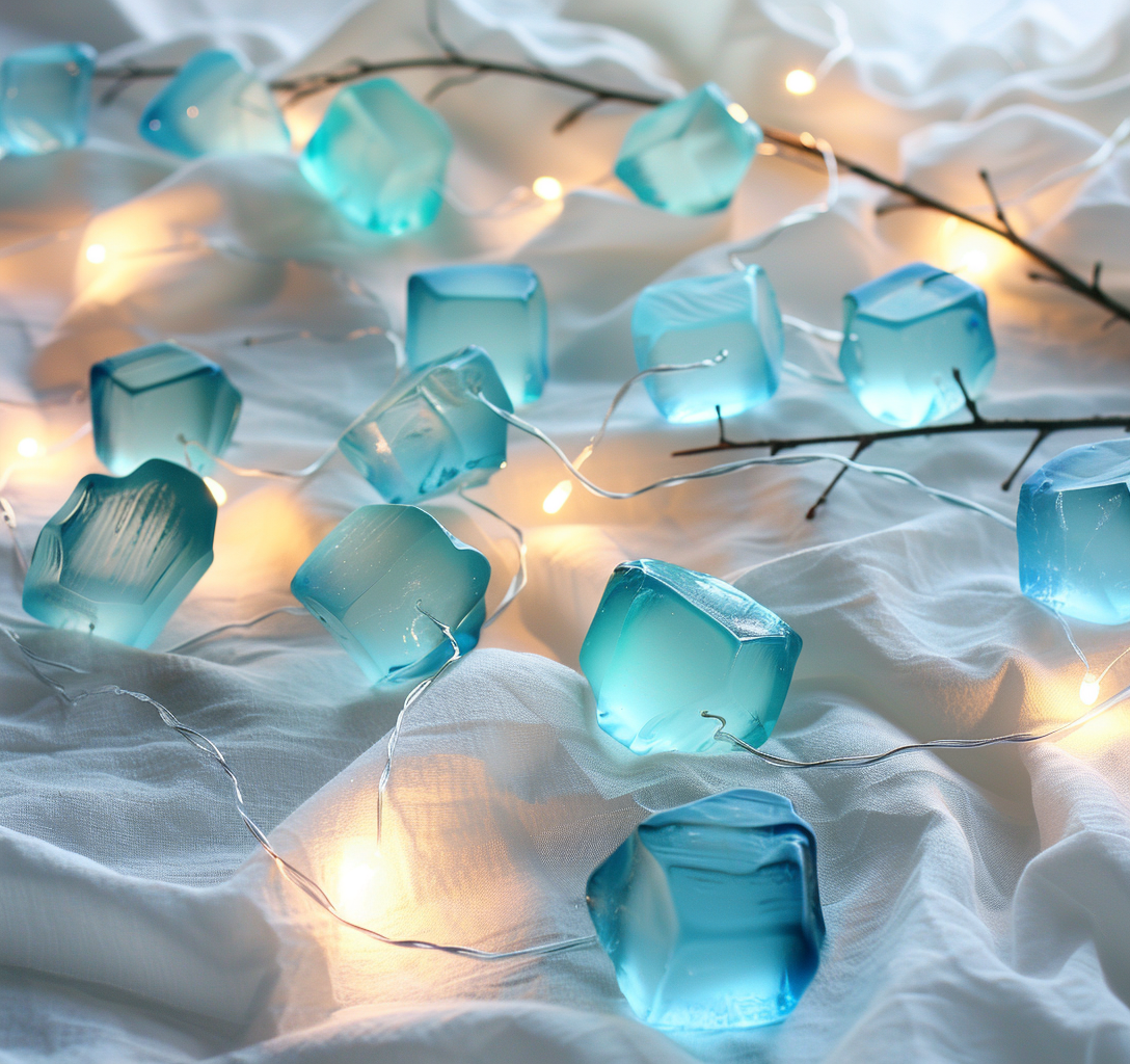 Serene Fluorite Fairy Lights