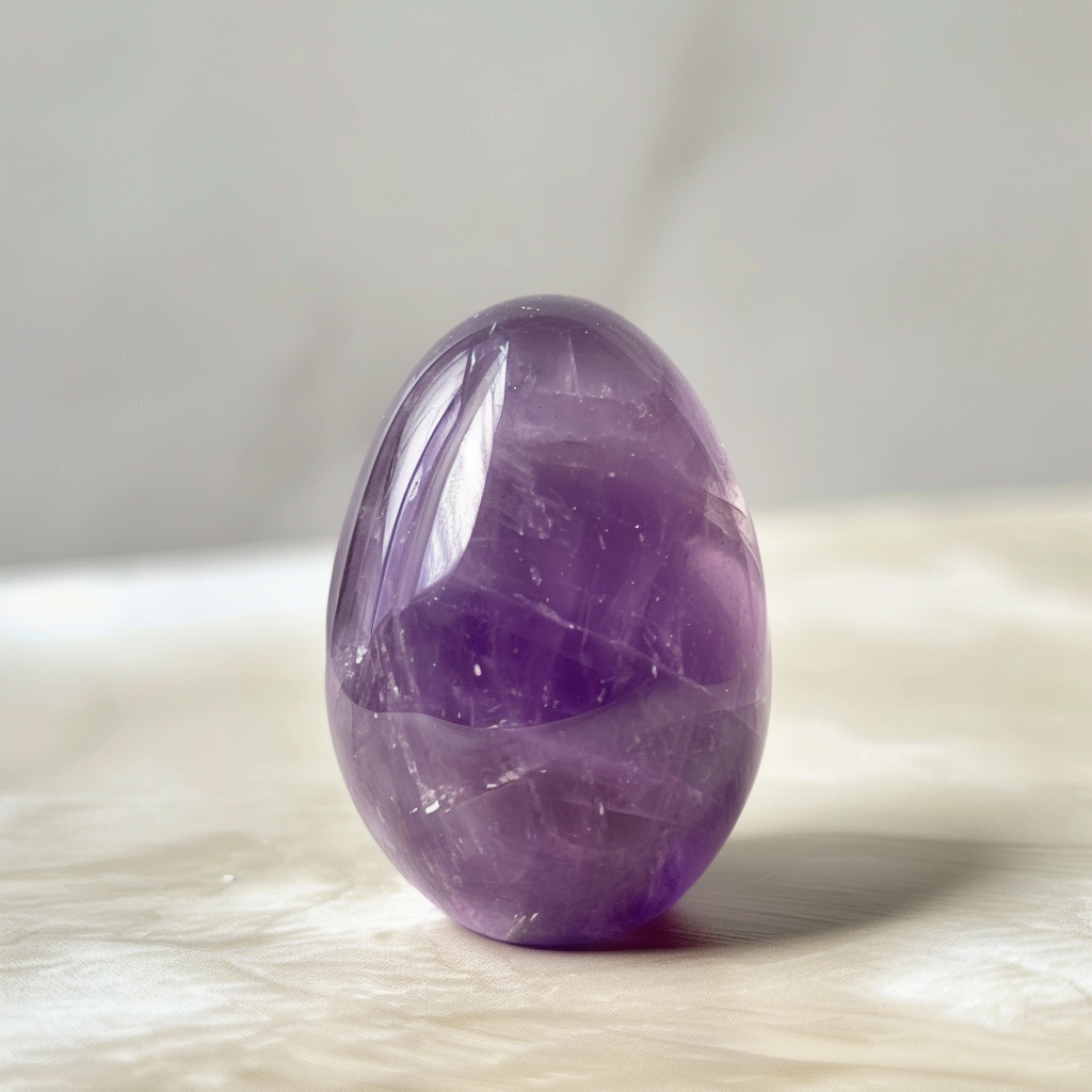 Serenity Amethyst Egg