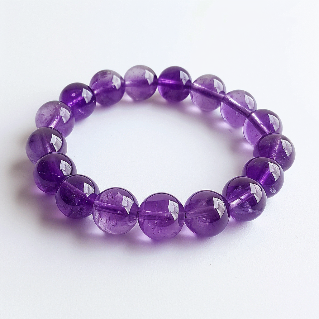 Spiritual Serenity Amethyst Bracelet