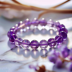 Spiritual Serenity Amethyst Bracelet