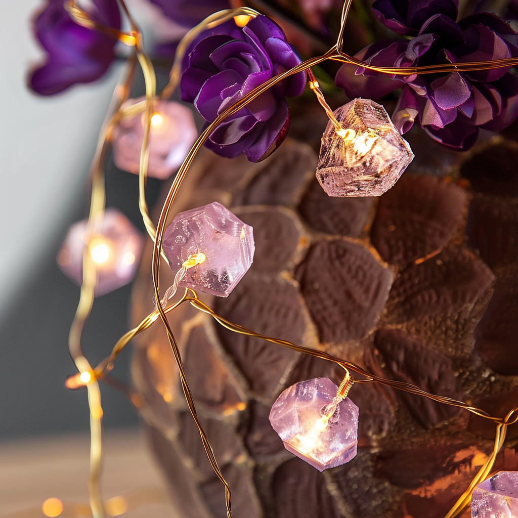 Violet Harmony Fairy Lights